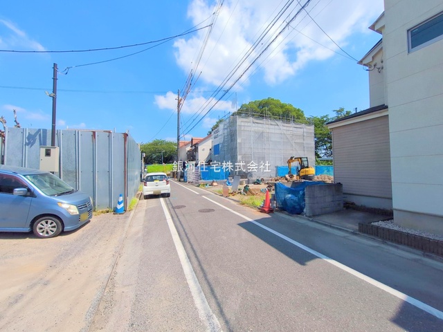 G00378279 東京都葛飾区西水元４丁目 新築一戸建て 4480万円 土地面積120.64m² (約36.49坪) 建物面積105.30m² (約31.85坪) 間取り４ＬＤＫ 築年月2025年10月【外観3】