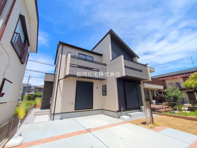 G00378290 東京都府中市清水が丘３丁目 新築一戸建て 7580万円 土地面積144.25m² (約43.63坪) 建物面積107.23m² (約32.43坪) 間取り４ＬＤＫ 築年月2025年07月(築１年以内)【外観11】