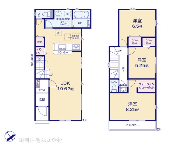 G00378328 千葉県佐倉市中志津７丁目 新築一戸建て 2999万円【間取図】