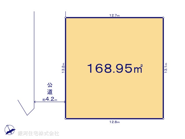 G00378334 神奈川県横浜市泉区中田東２丁目 土地 4400万円【区画図】