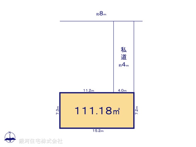 G00378335 埼玉県川口市朝日２丁目 土地(建築条件付土地) 2980万円【区画図】