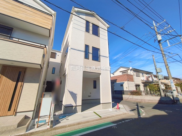 G00378350 神奈川県相模原市南区南台４丁目 新築一戸建て 4680万円 土地面積66.25m² (約20.04坪) 建物面積102.86m² (約31.11坪) 間取り３ＬＤＫ 築年月2026年01月(築１年以内)【外観2】