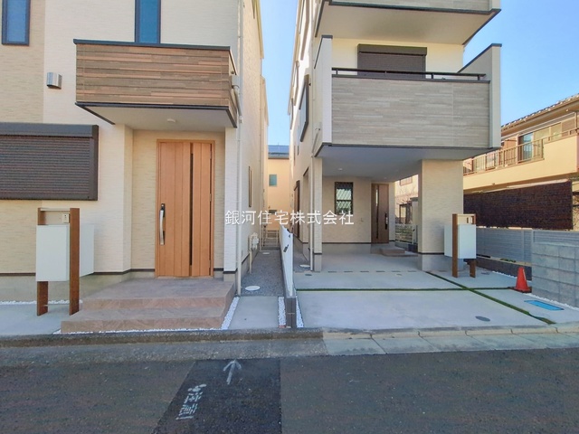 G00378350 神奈川県相模原市南区南台４丁目 新築一戸建て 4680万円 土地面積66.25m² (約20.04坪) 建物面積102.86m² (約31.11坪) 間取り３ＬＤＫ 築年月2026年01月(築１年以内)【外観7】