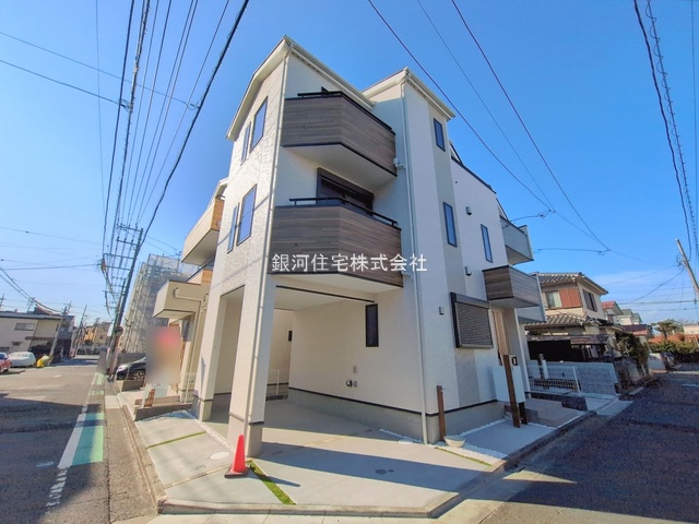 G00378350 神奈川県相模原市南区南台４丁目 新築一戸建て 4680万円 土地面積66.25m² (約20.04坪) 建物面積102.86m² (約31.11坪) 間取り３ＬＤＫ 築年月2026年01月(築１年以内)【外観16】