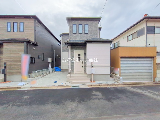 G00378501 千葉県千葉市美浜区磯辺１丁目 新築一戸建て 4190万円 土地面積100.24m² (約30.32坪) 建物面積95.64m² (約28.93坪) 間取り４ＬＤＫ 築年月2025年10月(築１年以内)【外観5】