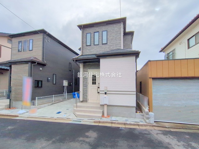 G00378501 千葉県千葉市美浜区磯辺１丁目 新築一戸建て 4190万円 土地面積100.24m² (約30.32坪) 建物面積95.64m² (約28.93坪) 間取り４ＬＤＫ 築年月2025年10月(築１年以内)【外観6】