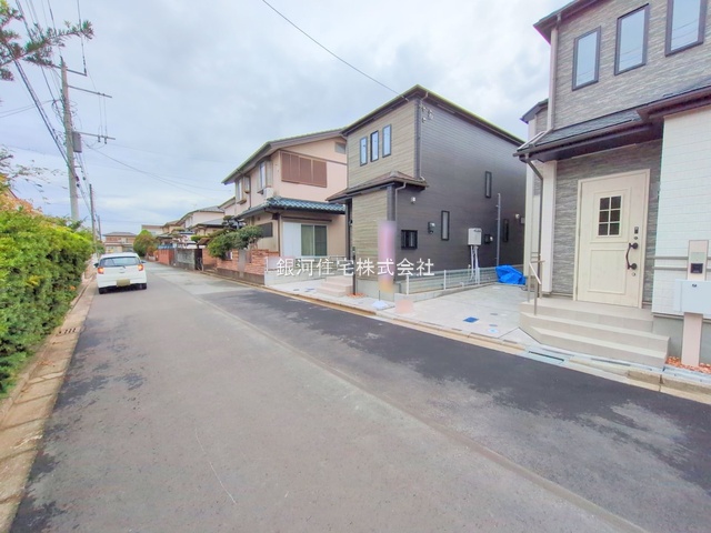 G00378502 千葉県千葉市美浜区磯辺１丁目 新築一戸建て 4490万円 土地面積99.20m² (約30.00坪) 建物面積94.81m² (約28.68坪) 間取り３ＬＤＫ 築年月2025年10月(築１年以内)【外観6】