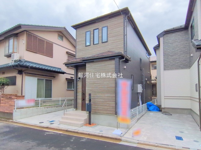 G00378502 千葉県千葉市美浜区磯辺１丁目 新築一戸建て 4490万円 土地面積99.20m² (約30.00坪) 建物面積94.81m² (約28.68坪) 間取り３ＬＤＫ 築年月2025年10月(築１年以内)【外観7】