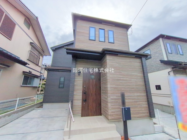 G00378502 千葉県千葉市美浜区磯辺１丁目 新築一戸建て 4490万円 土地面積99.20m² (約30.00坪) 建物面積94.81m² (約28.68坪) 間取り３ＬＤＫ 築年月2025年10月(築１年以内)【外観17】