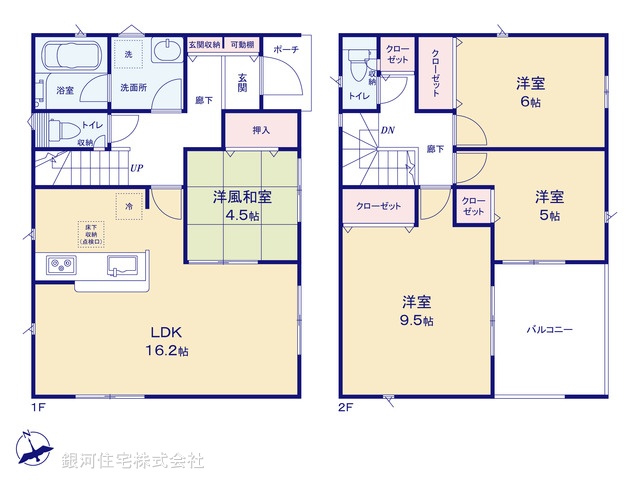 G00378803 東京都八王子市川口町 新築一戸建て 2980万円【間取図】