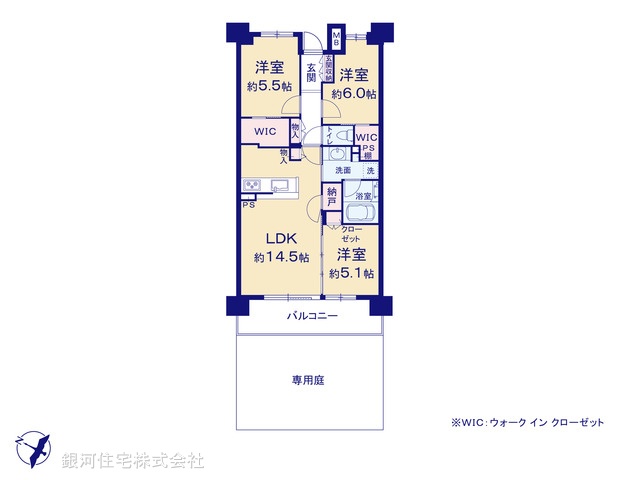 G00378891 埼玉県草加市松原２丁目 中古マンション 4198万円【間取図】