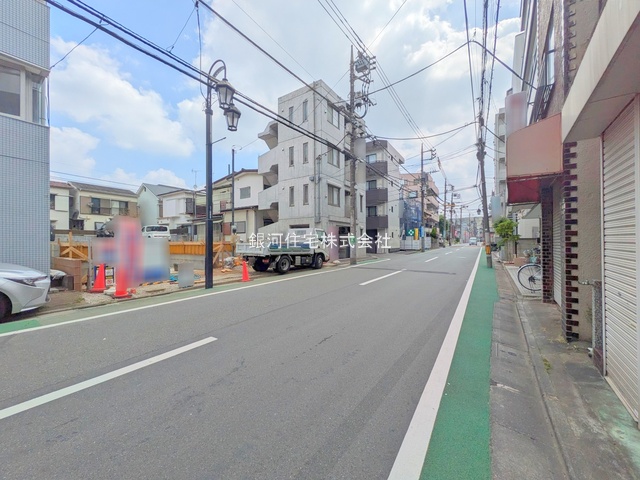 G00378947 東京都練馬区北町２丁目 新築一戸建て 8980万円 土地面積85.89m² (約25.98坪) 建物面積99.63m² (約30.13坪) 間取り３ＳＬＤＫ 築年月2025年10月【外観9】