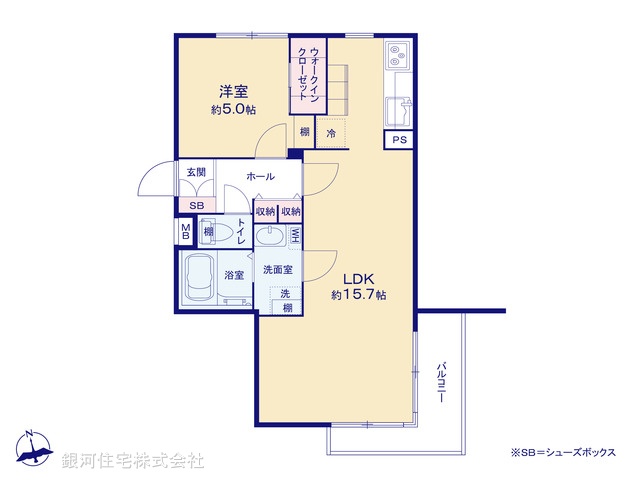 G00379097 東京都杉並区荻窪５丁目 中古マンション 6580万円【間取図】