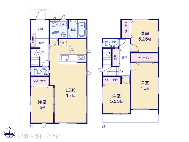 G00379211 神奈川県相模原市中央区宮下本町１丁目 新築一戸建て 3880万円【間取図】