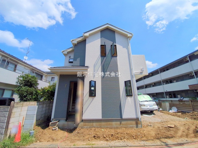 G00379251 東京都東久留米市神宝町２丁目 新築一戸建て 4590万円 土地面積98.57m² (約29.81坪) 建物面積78.04m² (約23.60坪) 間取り３ＬＤＫ 築年月2025年09月【外観6】