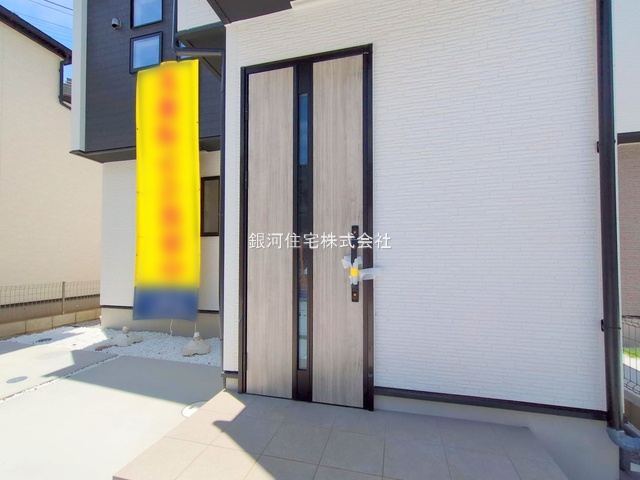 G00379257 東京都日野市新町２丁目 新築一戸建て 5280万円 土地面積155.56m² (約47.05坪) 建物面積98.53m² (約29.80坪) 間取り４ＬＤＫ 築年月2025年06月(築１年以内)【外観7】