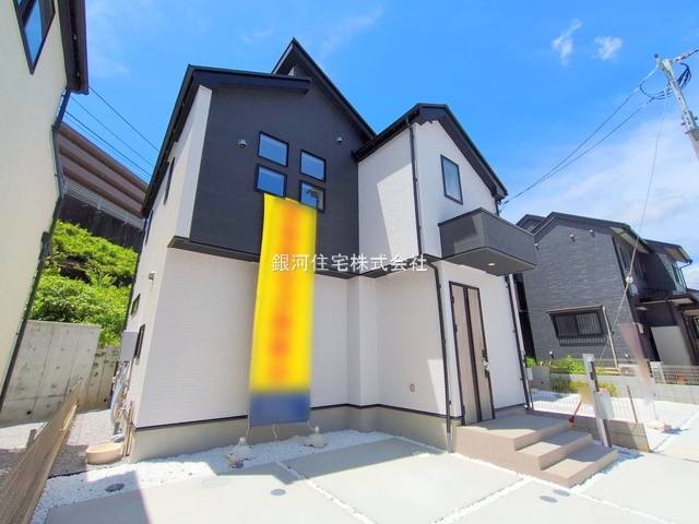 G00379257 東京都日野市新町２丁目 新築一戸建て 5280万円 土地面積155.56m² (約47.05坪) 建物面積98.53m² (約29.80坪) 間取り４ＬＤＫ 築年月2025年06月(築１年以内)【外観17】