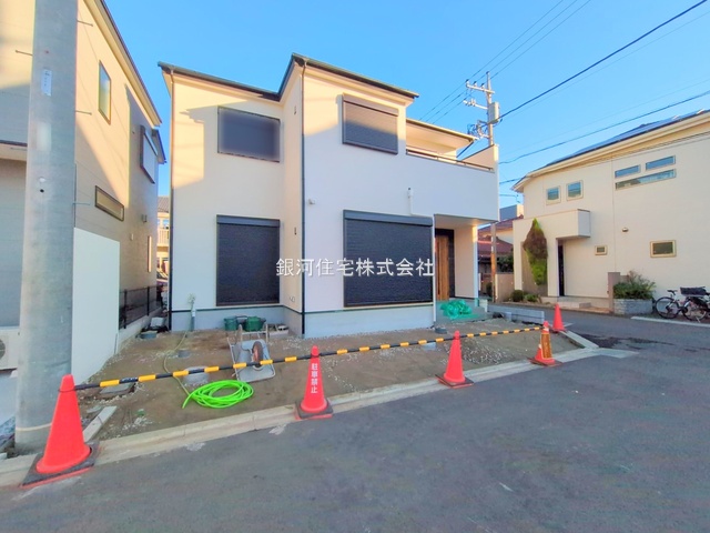 G00379260 神奈川県相模原市緑区二本松１丁目 新築一戸建て 5480万円 土地面積112.57m² (約34.05坪) 建物面積90.25m² (約27.30坪) 間取り３ＬＤＫ 築年月2025年11月(築１年以内)【外観2】