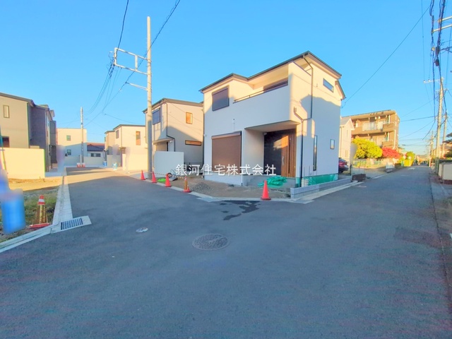 G00379260 神奈川県相模原市緑区二本松１丁目 新築一戸建て 5480万円 土地面積112.57m² (約34.05坪) 建物面積90.25m² (約27.30坪) 間取り３ＬＤＫ 築年月2025年11月(築１年以内)【外観3】