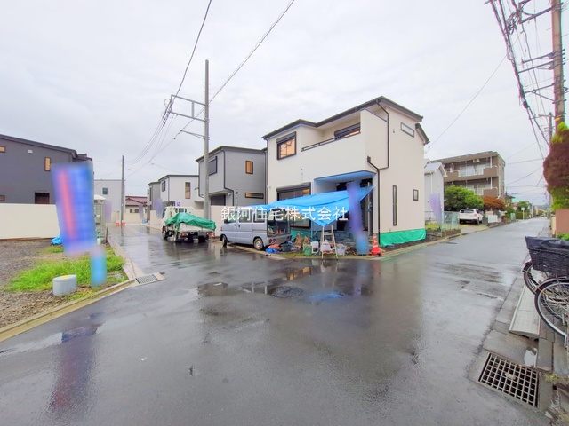 G00379260 神奈川県相模原市緑区二本松１丁目 新築一戸建て 5480万円 土地面積112.57m² (約34.05坪) 建物面積90.25m² (約27.30坪) 間取り３ＬＤＫ 築年月2025年11月(築１年以内)【外観6】