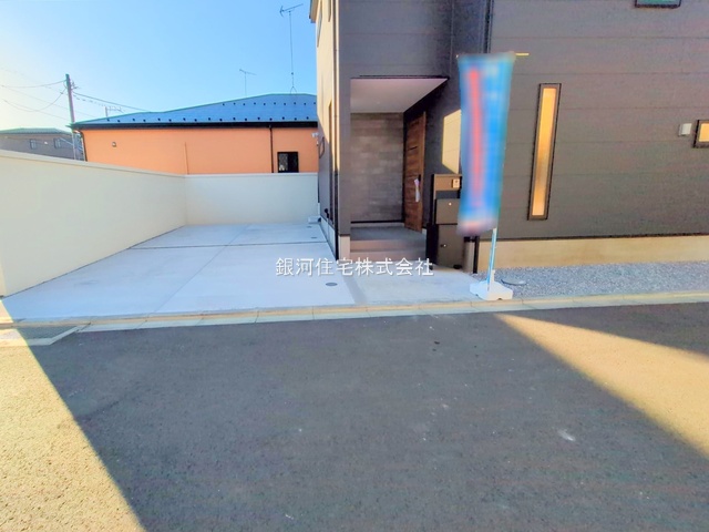 G00379261 神奈川県相模原市緑区二本松１丁目 新築一戸建て 5380万円 土地面積112.57m² (約34.05坪) 建物面積91.29m² (約27.61坪) 間取り３ＬＤＫ 築年月2025年09月(築１年以内)【外観8】