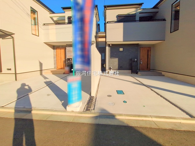 G00379261 神奈川県相模原市緑区二本松１丁目 新築一戸建て 5380万円 土地面積112.57m² (約34.05坪) 建物面積91.29m² (約27.61坪) 間取り３ＬＤＫ 築年月2025年09月(築１年以内)【外観11】