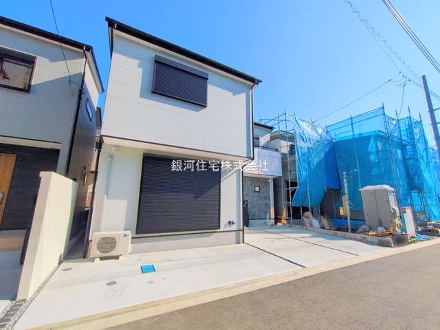 G00379262 神奈川県相模原市緑区二本松１丁目 新築一戸建て 5380万円 土地面積112.61m² (約34.06坪) 建物面積90.46m² (約27.36坪) 間取り３ＬＤＫ 築年月2025年08月(築１年以内)【外観2】