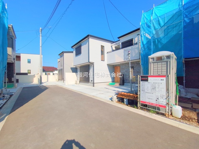 G00379262 神奈川県相模原市緑区二本松１丁目 新築一戸建て 5380万円 土地面積112.61m² (約34.06坪) 建物面積90.46m² (約27.36坪) 間取り３ＬＤＫ 築年月2025年08月(築１年以内)【外観3】