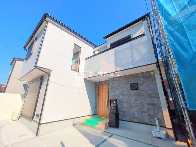 G00379262 神奈川県相模原市緑区二本松１丁目 新築一戸建て 5380万円 土地面積112.61m² (約34.06坪) 建物面積90.46m² (約27.36坪) 間取り３ＬＤＫ 築年月2025年08月(築１年以内)【外観6】