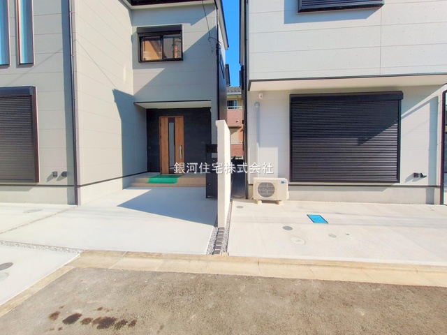 G00379262 神奈川県相模原市緑区二本松１丁目 新築一戸建て 5380万円 土地面積112.61m² (約34.06坪) 建物面積90.46m² (約27.36坪) 間取り３ＬＤＫ 築年月2025年08月(築１年以内)【外観16】