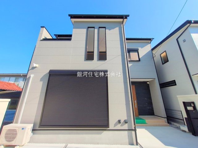 G00379263 神奈川県相模原市緑区二本松１丁目 新築一戸建て 4680万円 土地面積122.86m² (約37.16坪) 建物面積90.88m² (約27.49坪) 間取り３ＬＤＫ 築年月2025年08月(築１年以内)【外観2】