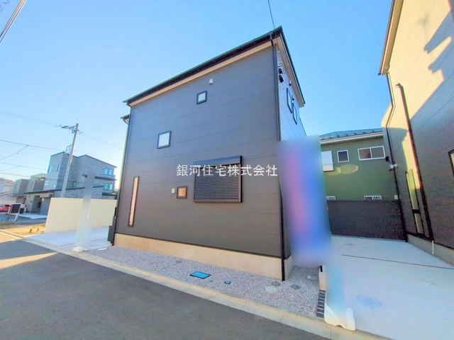 G00379265 神奈川県相模原市緑区二本松１丁目 新築一戸建て 5180万円 土地面積112.49m² (約34.02坪) 建物面積90.67m² (約27.42坪) 間取り２ＳＬＤＫ 築年月2025年09月(築１年以内)【外観2】