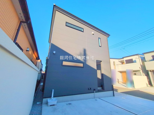 G00379265 神奈川県相模原市緑区二本松１丁目 新築一戸建て 5180万円 土地面積112.49m² (約34.02坪) 建物面積90.67m² (約27.42坪) 間取り２ＳＬＤＫ 築年月2025年09月(築１年以内)【外観15】