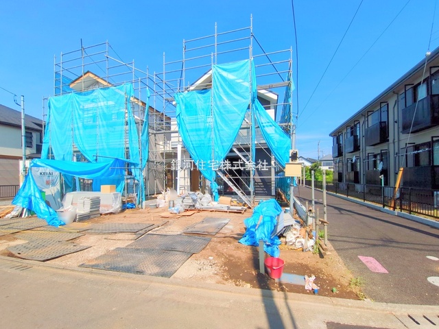 G00379291 東京都町田市小山町 新築一戸建て 4699万円 土地面積132.19m² (約39.98坪) 建物面積104.89m² (約31.72坪) 間取り３ＳＬＤＫ 築年月2025年09月【外観2】