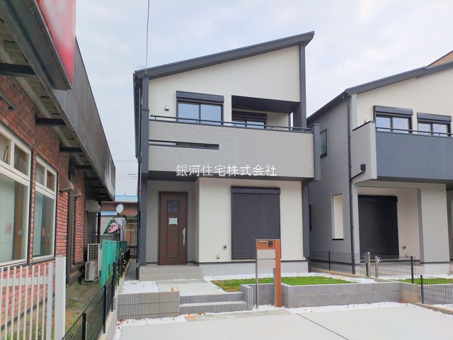G00379419 神奈川県小田原市早川３丁目 新築一戸建て 3230万円 土地面積142.92m² (約43.23坪) 建物面積100.20m² (約30.31坪) 間取り３ＬＤＫ 築年月2025年06月(築１年以内)【外観14】
