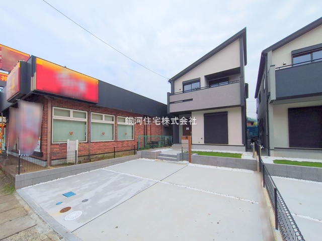 G00379419 神奈川県小田原市早川３丁目 新築一戸建て 3230万円 土地面積142.92m² (約43.23坪) 建物面積100.20m² (約30.31坪) 間取り３ＬＤＫ 築年月2025年06月(築１年以内)【外観17】