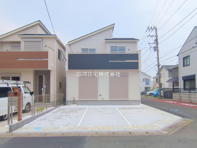G00379420 神奈川県平塚市黒部丘 新築一戸建て 5380万円 土地面積142.25m² (約43.03坪) 建物面積101.01m² (約30.55坪) 間取り４ＬＤＫ 築年月2025年06月(築１年以内)【外観8】