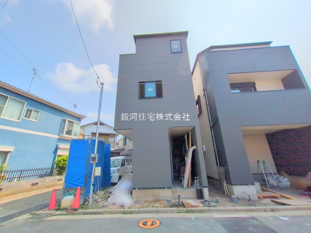 G00379502 神奈川県横浜市金沢区平潟町 新築一戸建て 3280万円 土地面積50.29m² (約15.21坪) 建物面積76.79m² (約23.22坪) 間取り３ＬＤＫ 築年月2025年07月(築１年以内)【外観14】