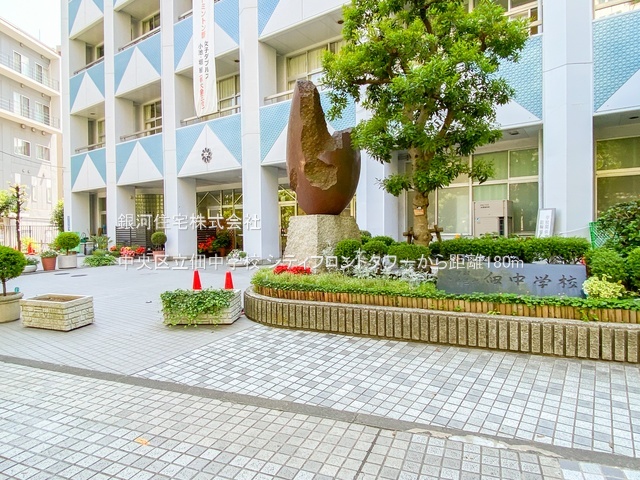 G00379569 東京都中央区佃１丁目 中古マンション 2億3280万円 専有面積113.38m² (約34.29坪) 間取り３ＬＤＫ 所在階25階 築年月1991年08月(築34年)【周辺環境】中央区立佃中学校