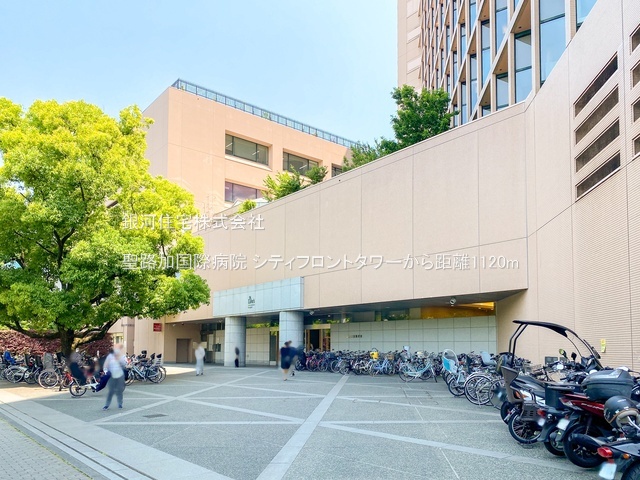 G00379569 東京都中央区佃１丁目 中古マンション 2億3280万円 専有面積113.38m² (約34.29坪) 間取り３ＬＤＫ 所在階25階 築年月1991年08月(築34年)【周辺環境】聖路加国際病院