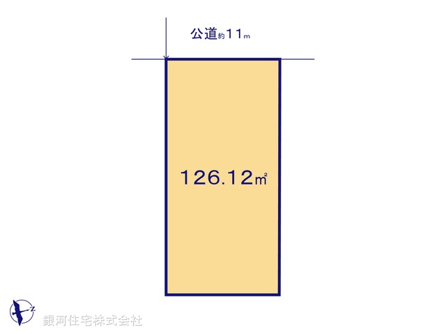 G00379583 神奈川県横須賀市鴨居１丁目 土地 1690万円【区画図】