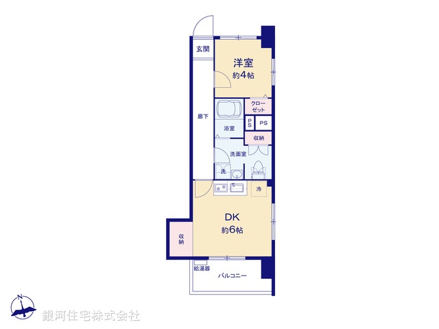 G00379610 東京都板橋区高島平９丁目 中古マンション 1780万円【間取図】