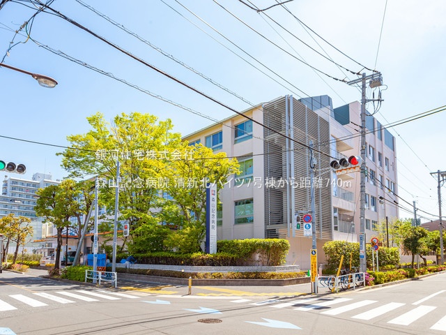 G00379615 東京都江戸川区清新町１丁目 中古マンション 5999万円 専有面積74.48m² (約22.53坪) 間取り３ＬＤＫ 所在階12階 築年月1984年08月(築41年)【周辺環境】森山記念病院