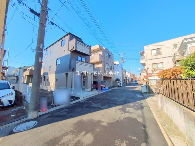 G00379652 千葉県市川市伊勢宿 新築一戸建て 6390万円 土地面積72.14m² (約21.82坪) 建物面積111.47m² (約33.71坪) 築年月2025年11月(築１年以内)【外観3】