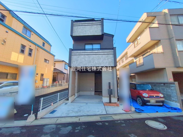 G00379652 千葉県市川市伊勢宿 新築一戸建て 6390万円 土地面積72.14m² (約21.82坪) 建物面積111.47m² (約33.71坪) 築年月2025年11月(築１年以内)【外観13】