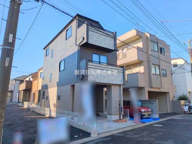 G00379652 千葉県市川市伊勢宿 新築一戸建て 6390万円 土地面積72.14m² (約21.82坪) 建物面積111.47m² (約33.71坪) 築年月2025年11月(築１年以内)【外観15】