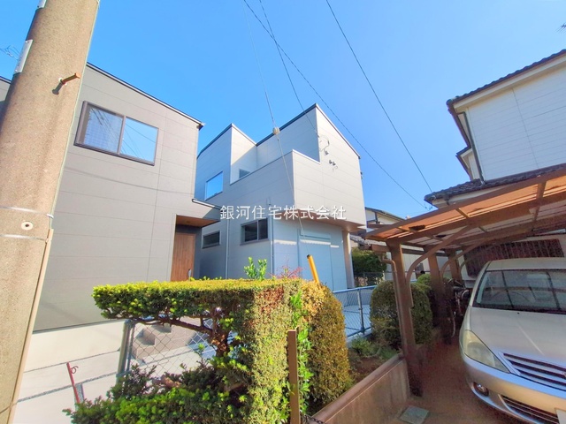 G00379657 千葉県八千代市勝田台４丁目 新築一戸建て 3280万円 土地面積106.14m² (約32.10坪) 建物面積91.70m² (約27.73坪) 間取り３ＬＤＫ 築年月2025年02月(築１年以内)【外観11】