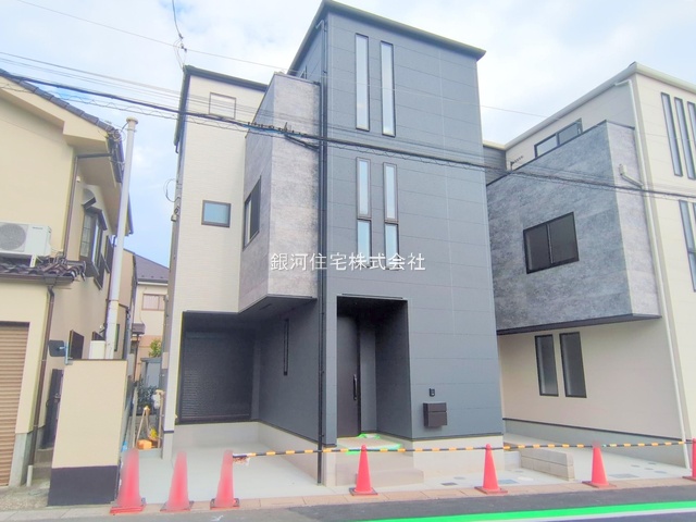 G00379668 埼玉県さいたま市北区宮原町４丁目 新築一戸建て 3899万円 土地面積58.43m² (約17.67坪) 建物面積97.50m² (約29.49坪) 間取り４ＬＤＫ 築年月2025年06月(築１年以内)【外観12】