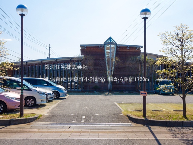 G00379677 埼玉県北足立郡伊奈町大字小針新宿 新築一戸建て 3499万円 土地面積302.58m² (約91.53坪) 建物面積95.23m² (約28.80坪) 間取り４ＬＤＫ 築年月2025年09月【周辺環境】北保育所