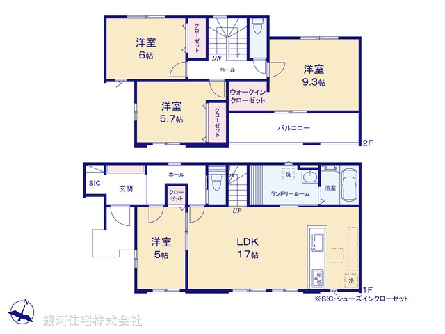 G00379679 埼玉県蓮田市緑町１丁目 新築一戸建て 4899万円【間取図】